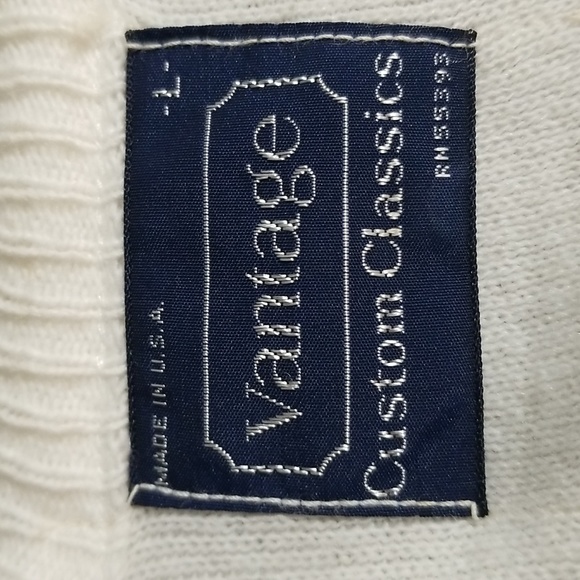 VINTAGE FARM SERVICE SWEATER SIZE LARGE - Picture 5 of 9